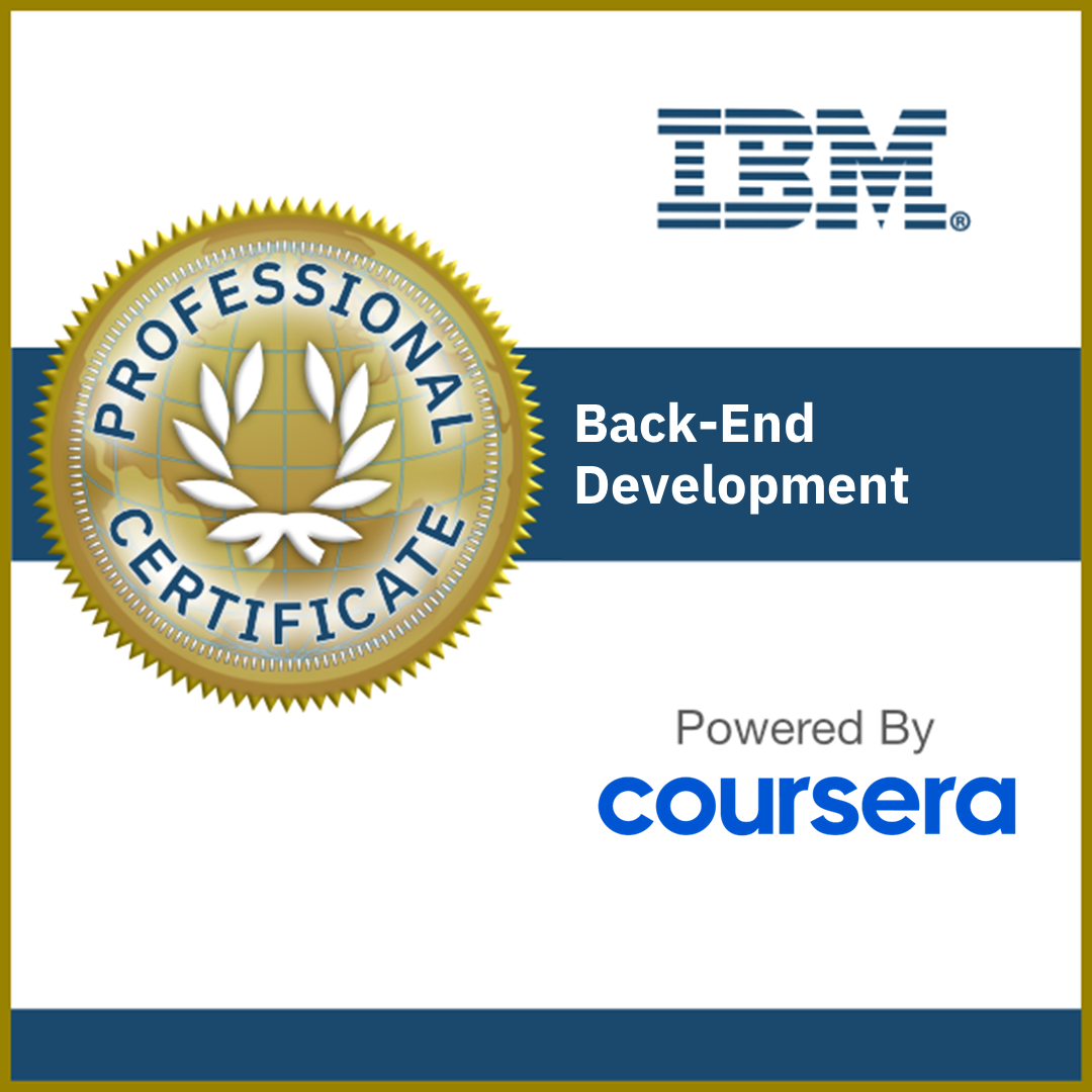 Back-end developmentbadge